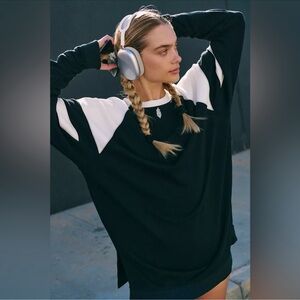 Free people heritage sport dress in black